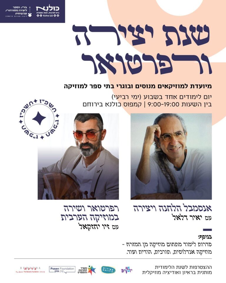 שנת יצירה ורפרטואר